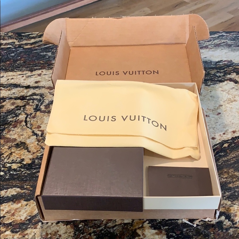 Louis Vuitton Large Wallet Box and Dustbag